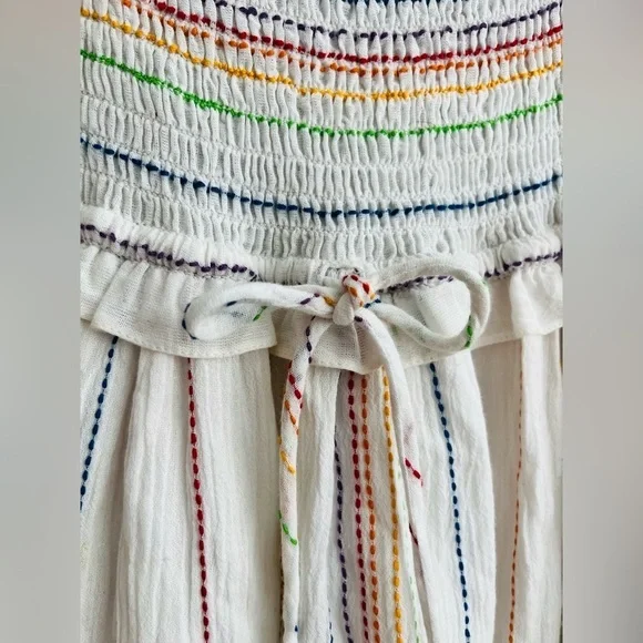 PQ Swim PilyQ Revolve Stephanie Maxi Dress Size XS/S Striped Smocked Tube Dress - Picture 4 of 13